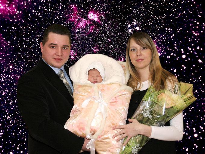 Николай ака Niknord с семьёй