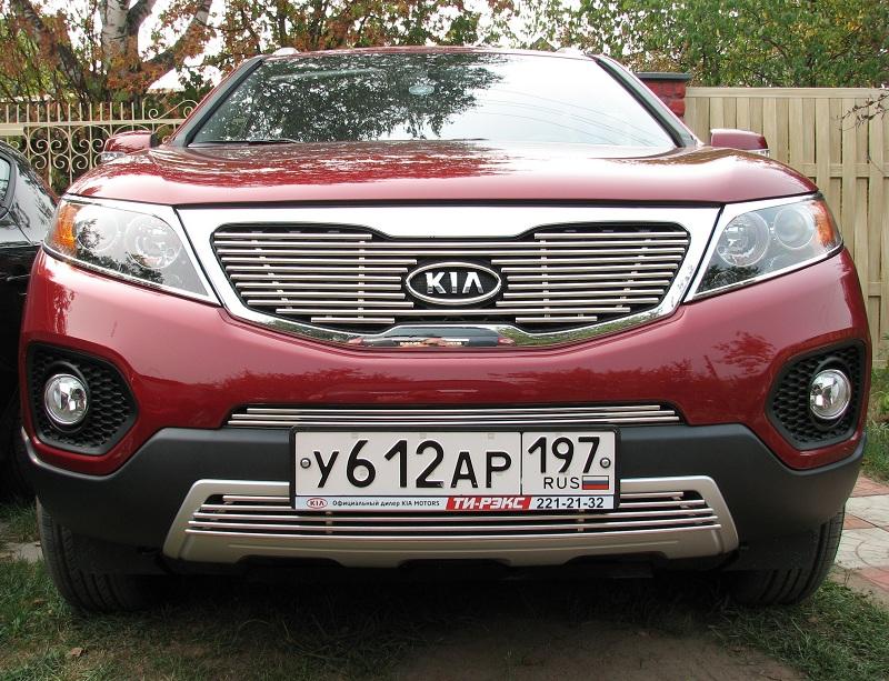 Kia Sorento 2010 Spicy Red + решётки