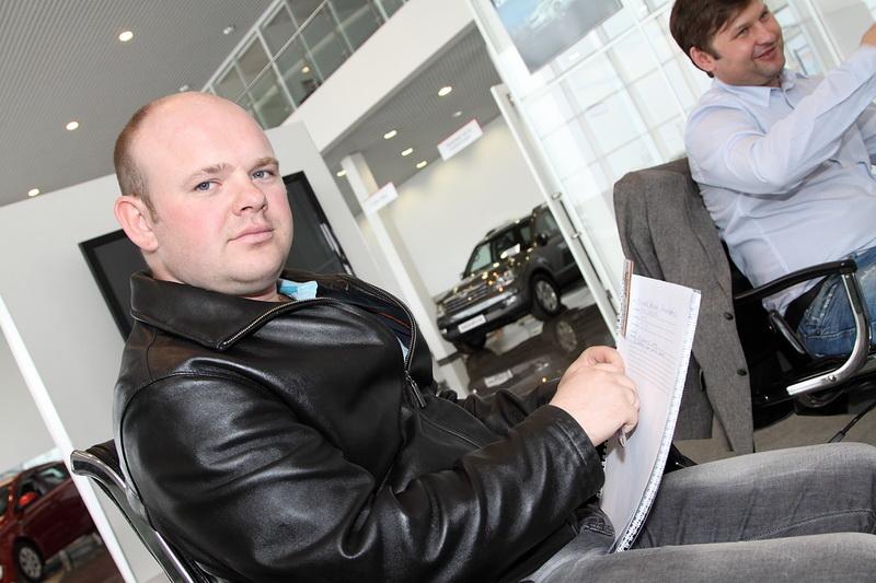 Первая встреча с официалами